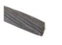 Prestressed steel wire