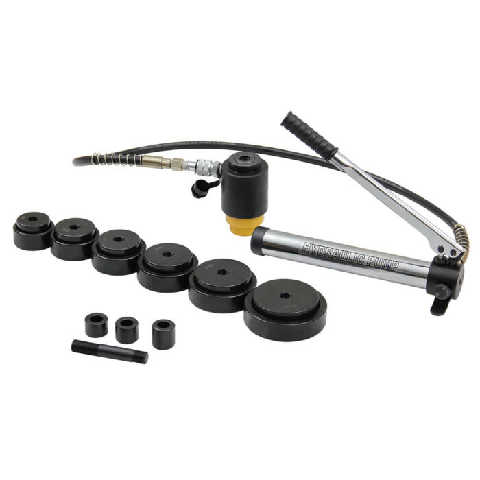 Hydraulic Knockout Punchers, Ram and Hand Pump Kits (1)